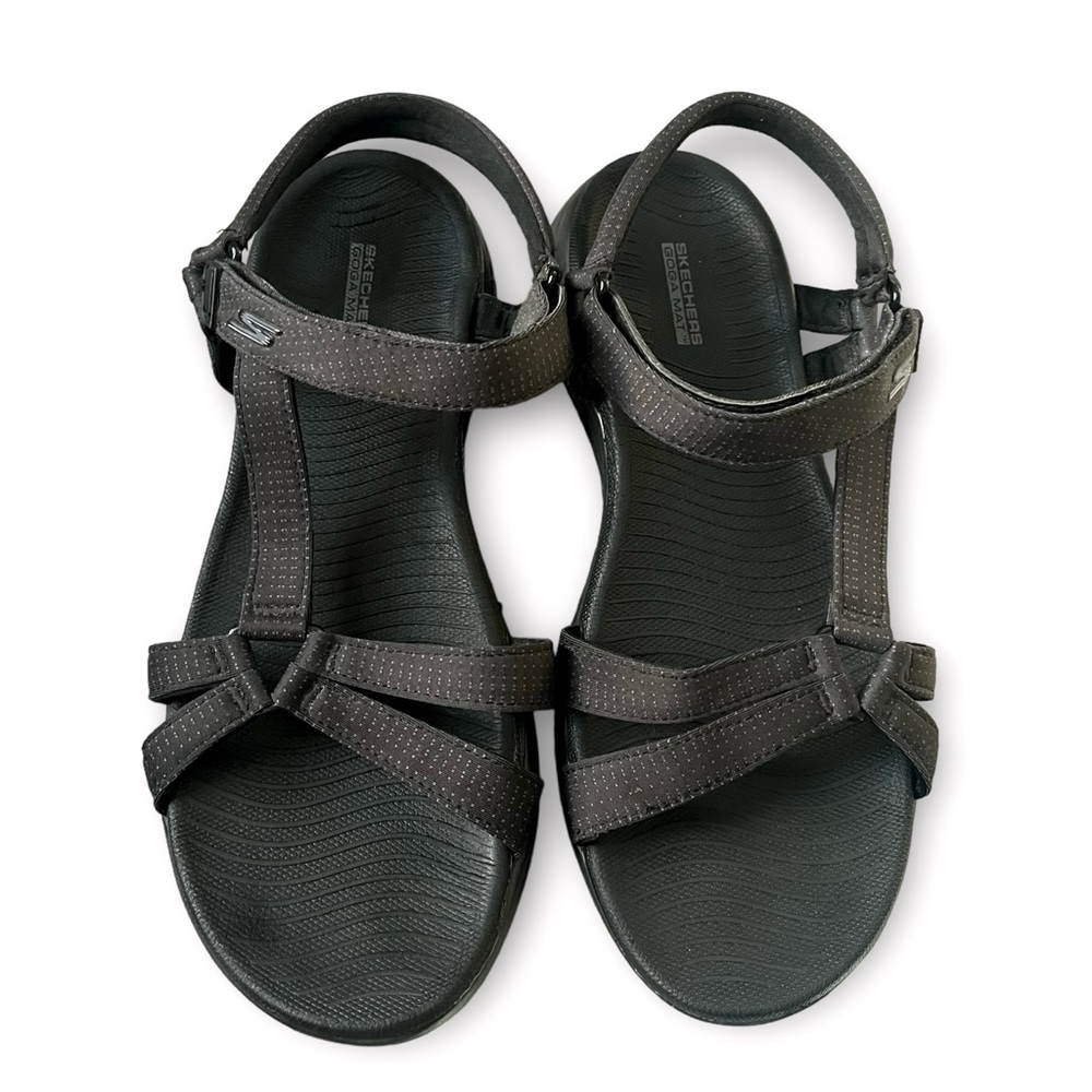 SOLD*********Skechers On the GO 600 Brilliancy Sandals Size 10 Black SN 15316 - Picture 14 of 16